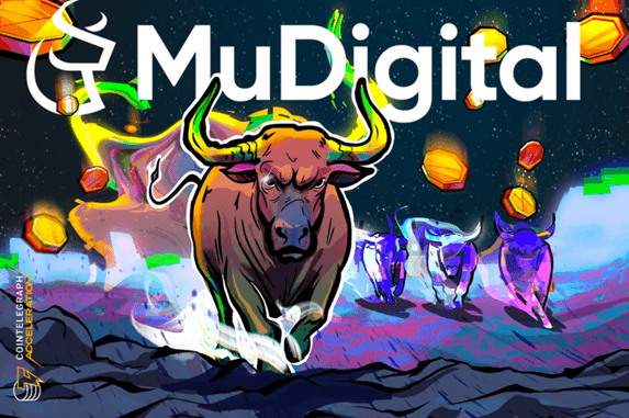 Cover image for blog post: Mu Digital secures backing from Cointelegraph Accelerator